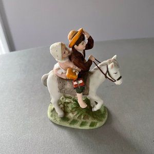 Norman Rockwell "Off to School" Porcelain Figurine